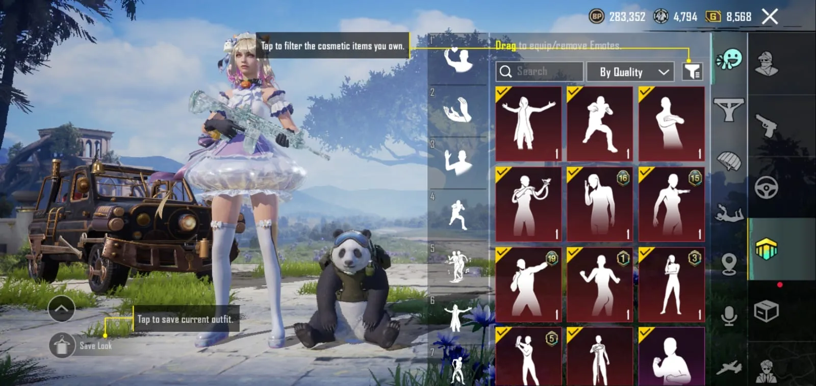 🥇 150x Total Mythics 🔥 M416 Glacier LV.7 Max 👕55x Total Mythic Suits LVL 79 🌟30x Gunlab Skins 🥷 520x Outfits 💫 245 Weapon Skins ⛑️35 x Helmet 🏆 89x Royale Pass 💲 430 UC ⚡ Instant Delivery ✔️ Full Email Access